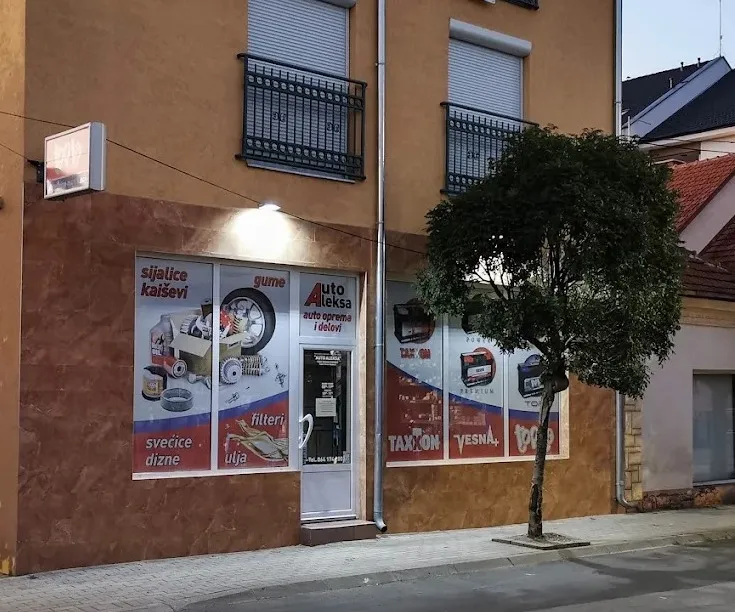 Zgrada radnje Auto Aleksa u Kneza Miloša 42, Čačak